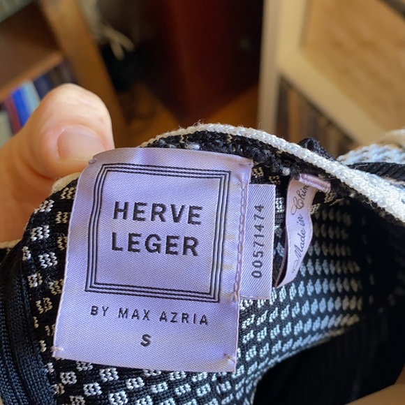 😎 Herve Leger Knit Fit and Flare Dress 😎 - Picture 7 of 14